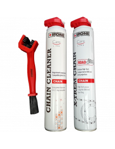 KIT LIMPIADOR DE CADENA PACK CHAIN ROAD IPONE