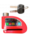 CANDADO PARA DISCO CON ALARMA IMPERMEABLE XURI