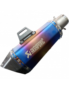 RETUMBADOR SCORPION AKRAPOVIC CON TAPA