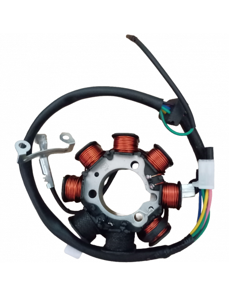 BOBINA DE MAGNETO 8 MODULOS 3 HUECOS 6 PIN 1 CABLE