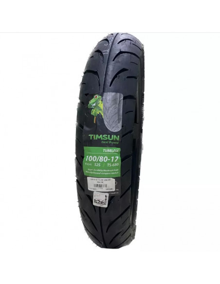 LLANTA 100/80-17 TS-680 52S 4PR TL TIMSUN