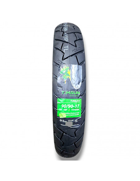 LLANTA 90/90-17 TS-659A 49P 4PR TL TIMSUN