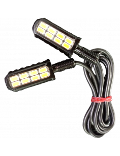 GUIA DIRECCIONAL LED ALUMINIO XR-007 NEGRO XURI