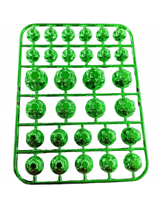 TAPITA PERNO PLASTICA MODELO 2 VERDE 5 SOBRES XURI