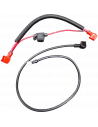 CABLE PARA BATERIA NEGRO Y ROJO CON FUSIBLE