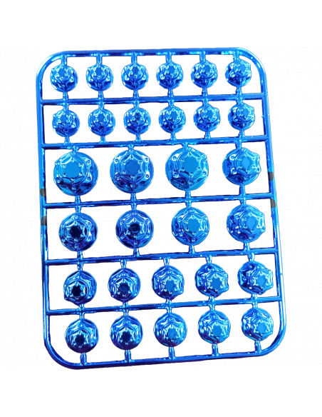 TAPITA PERNO PLASTICA MODELO 2 AZUL 5 SOBRES XURI