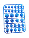 TAPITA PERNO PLASTICA MODELO 2 AZUL 5 SOBRES XURI
