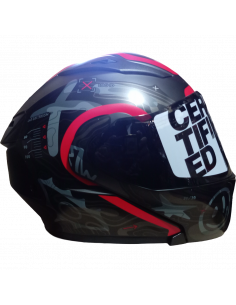 CASCO ABATIBLE 3130DV SCALE N.M GR.OS/RJ. VISOR SM - L