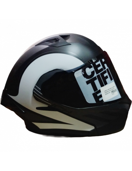 CASCO ABATIBLE 3120DV NEGR BL VISOR SMOKE - L ICH