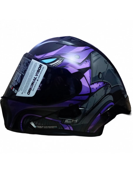 CASCO ABATIBLE 3120DV NEGR GRIS.OS VISOR SMOKE - M