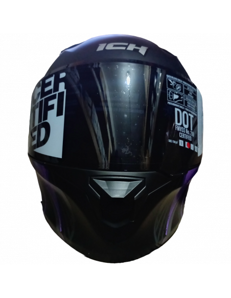 CASCO ABATIBLE 3120DV NEGR GRIS.OS VISOR SMOKE - M