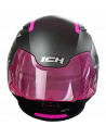 CASCO ABATIBLE 3130DV NEGR GRIS FUX VISOR SMOKE - M