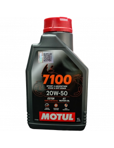 ACEITE P/MOTO 4T 20W50 7100 SINTETICO LT MOTUL