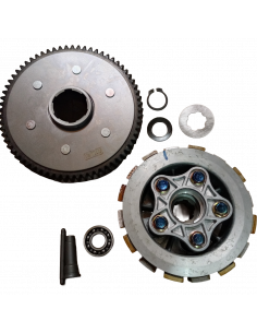 PLATO DE EMBRAGUE COMPLETO CG125 68T 6001 XURI