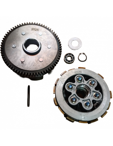 PLATO DE EMBRAGUE COMPLETO XY200GY-6I 70T FINO 6001