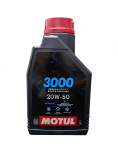 ACEITE P/MOTO 4T 20W50 3000 MINERAL MOTUL