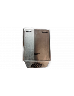 PORTA PLACA ACERO INOXIDABLE