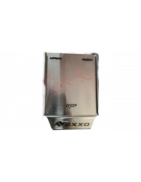 PORTA PLACA ACERO INOXIDABLE