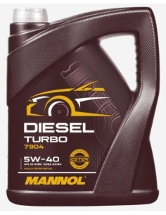 ACEITE 5W40 DIESEL TURBO MANNOL