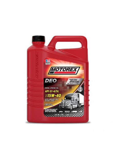 ACEITE DIESEL SEMISINTETICO 15W40 CK-4 MOTOREX