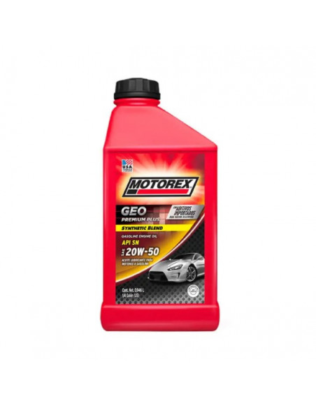 ACEITE MOTOR GASOLINA 20W50 SN MOTOREX