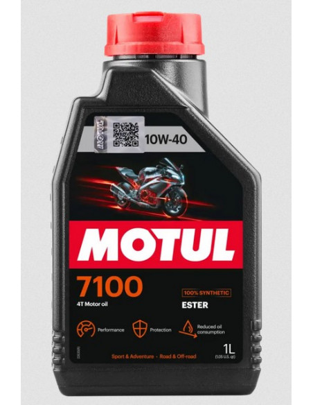 ACEITE 4T 10W40 7100 FULL SINTETICO LT MOTUL