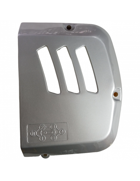 TAPA DE PINON GN125 GRIS XURI PREMIUM