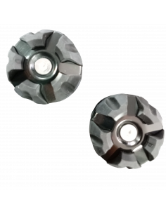 CUBRE EJE ALUMINIO XR-C2 NEGRO XURI 2