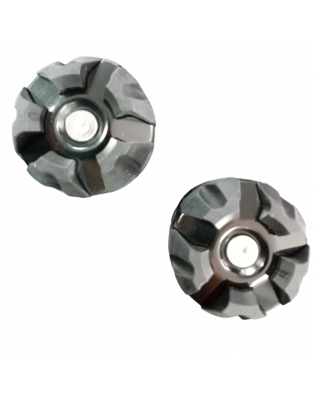 CUBRE EJE ALUMINIO XR-C2 NEGRO XURI