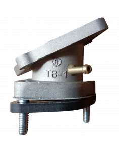 BASE DE CARBURADOR STIFF150 PZ27 ALUMINIO XURI 2