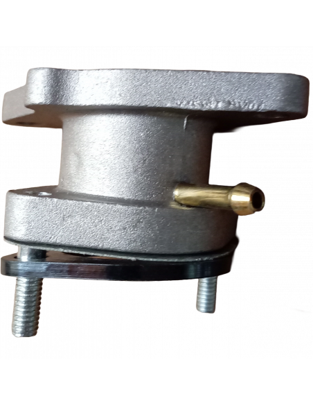 BASE DE CARBURADOR CG200 PZ30 RECTO ALUMINIO XURI
