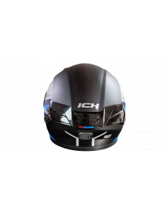 CASCO ABATIBLE 3120DV REDONE N.M AZ. VISOR SM - ICH 2