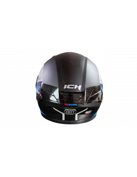 CASCO ABATIBLE 3120DV REDONE N.M AZ. VISOR SM - ICH