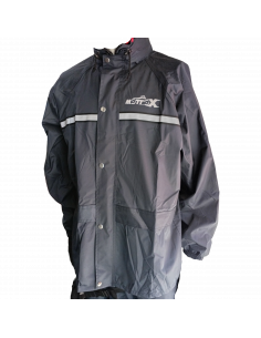 IMPERMEABLE PARA MOTOCICLISTA (2PCS) AZUL XL