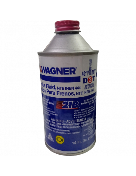 LIQUIDO DE FRENOS DOT3 12 OZ WAGNER