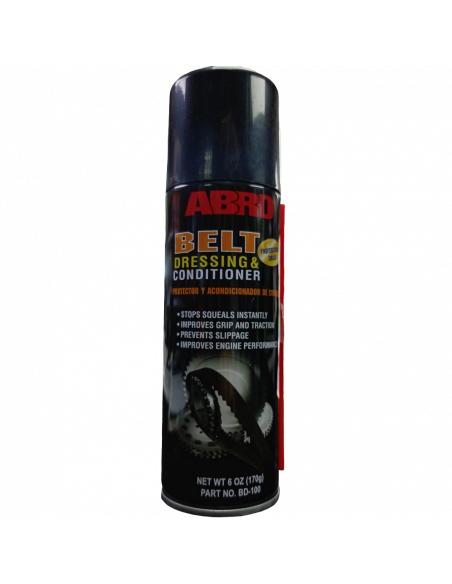 SPRAY TRATAMIENTO DE BANDAS Y CORREAS 6OZ ABRO